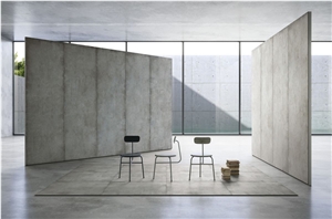  Interior Modern Light Gray Italian Marble Sintered Slabs 