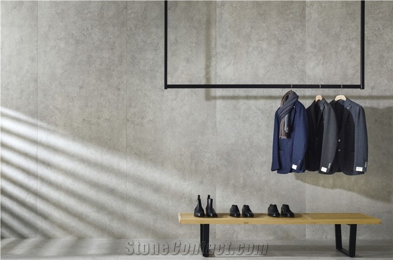 Italian Design Modern Light Gray Marble Sintered Slab