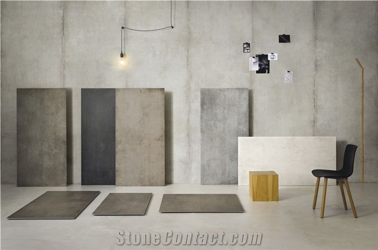 Italian Grey Large Porcelain Tiles Sintered Stone Slabs