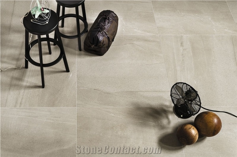 Italy Marble Cream Color Sintered Stone Large Slab For Floor