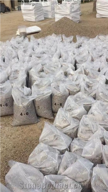 Garden Stone Natural River Pebble Stone 2-4Mm