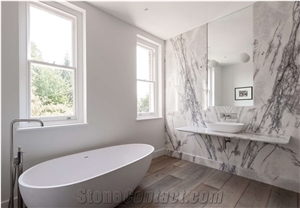 Modern Design Solid Surface Bath Tub