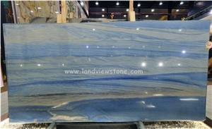 Azul Macaubas Quartzite For Bathroom And Kitchen Countertop