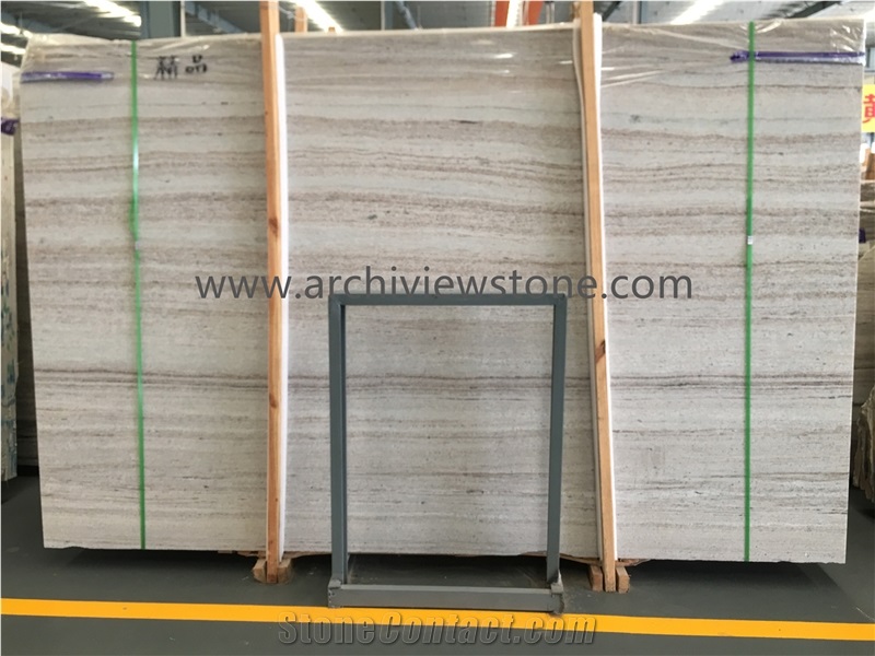 Crystal Wood Grain Marble Slabs, Crystal Wooden Marble Tiles
