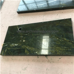 Victoria Regia Bar Top Green Marble Table Top