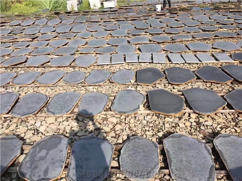 Andesite Crazy Paving Grey Color Garden Stepping Pavement