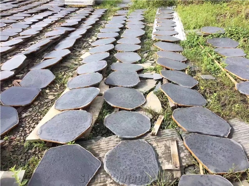 Andesite Crazy Paving Grey Color Garden Stepping Pavement