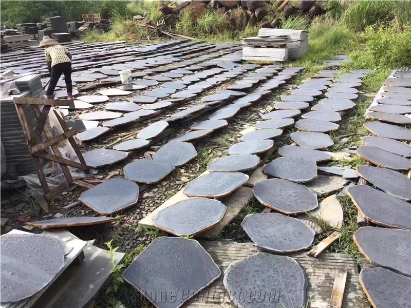 Andesite Crazy Paving Grey Color Garden Stepping Pavement