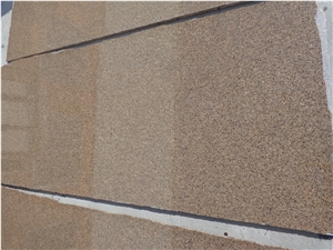 Indian Golden Leaf Granite Polished Exotic Wall Cladding 