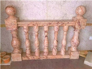 Orlando Gold Granite Column For Stair Deck Railing Handrail Orlando Gold Granite Column For Stair Deck Railing Handrail