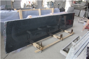 Polished G654 Padang Dark Dark Grey Slab Tile Countertop Use