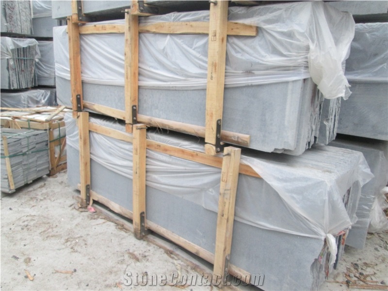 Polished G654 Padang Dark Dark Grey Slab Tile Countertop Use