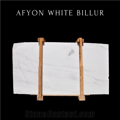 White Cyrstal Marble - Cloudy White Marble