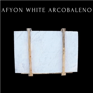  White Marble- Wavy Cloudy Marble