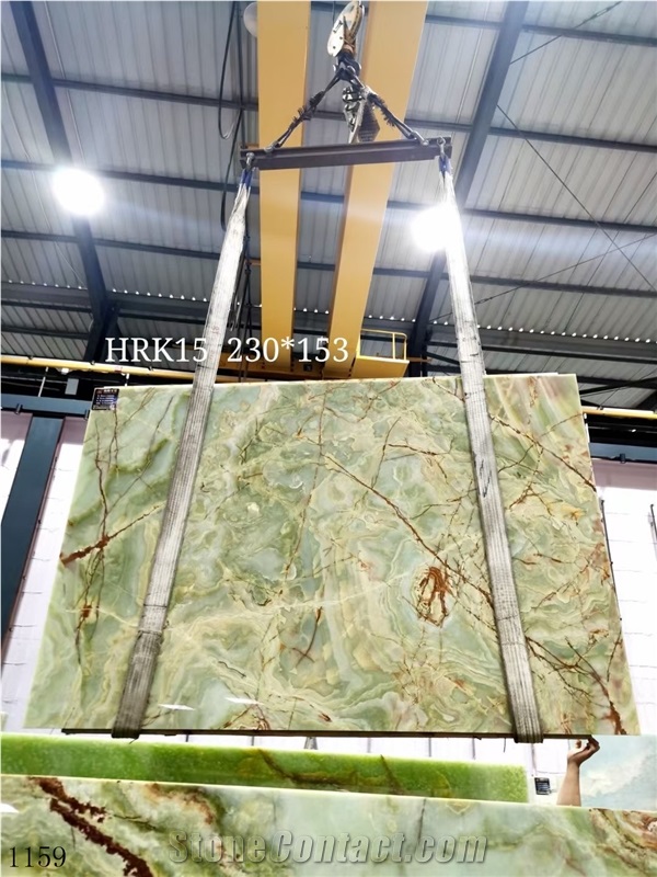 Afghanistan Afghan Dark Green Onyx In China Stone Market