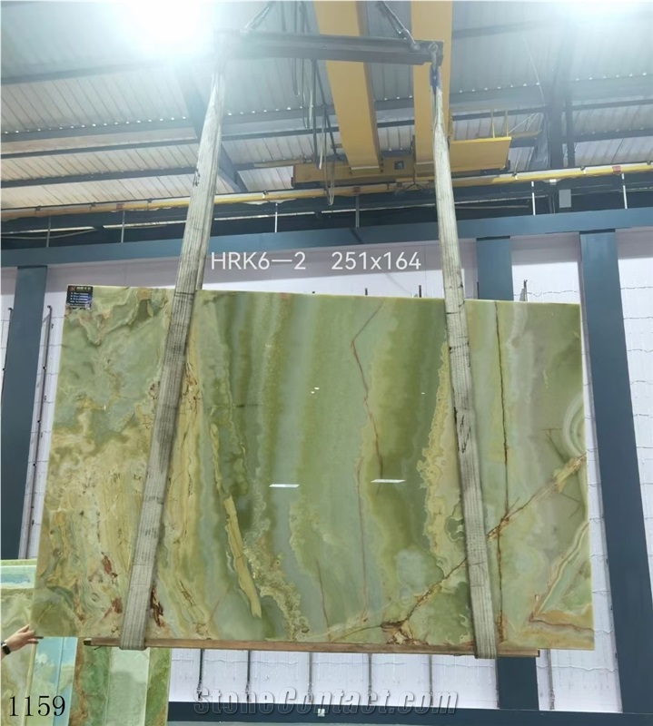 Afghanistan Onyx Afghan Green Slab In China Stone Market