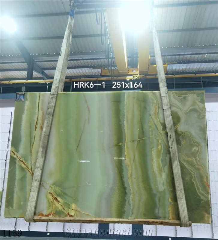 Afghanistan Onyx Afghan Green Slab In China Stone Market