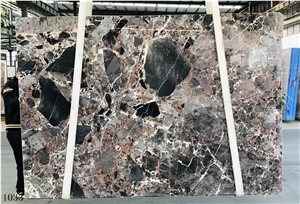 Brazil Chocolate Granite Bordeaux Juparana Brown Slab Tile