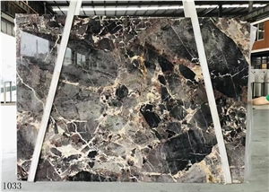 Brazil Chocolate Granite Bordeaux Juparana Persa Brown Slab