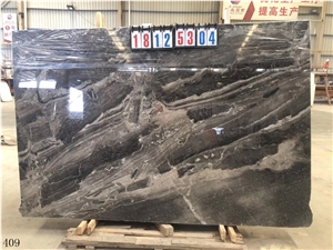 China Fantasy Cosmic Granite Royal Ballets Black Nero Slab