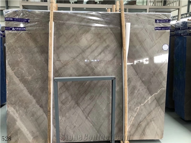 Gold Brick Grey Marble Sandy Slab Tile In China Stone Market
