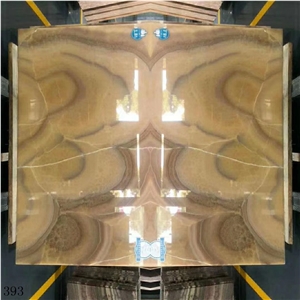 Iran Dark Peachy Onyx Wall Tile Slab In China Stone Market