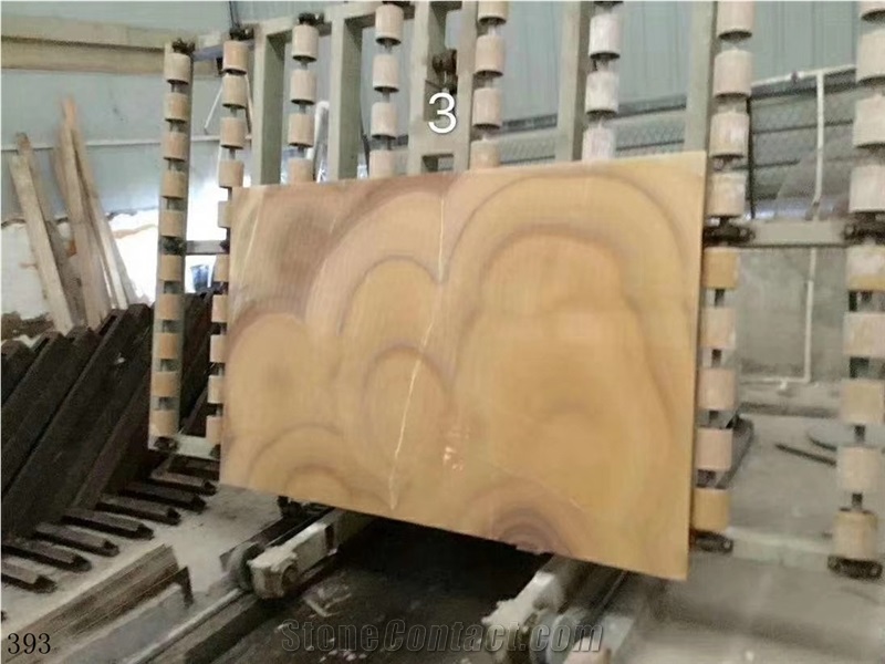 Iran Dark Peachy Onyx Wall Tile Slab In China Stone Market