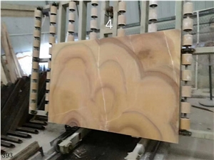 Iran Dark Peachy Onyx Wall Tile Slab In China Stone Market