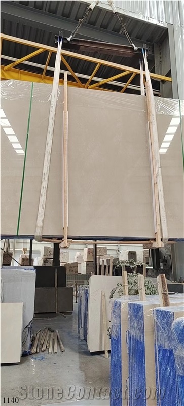 Iran New Royal Marble Botticino Shayan Beige Cream Slab Tile