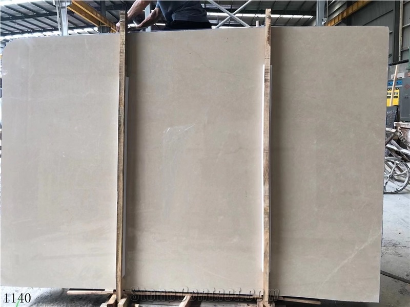 Iran New Royal Marble Botticino Shayan Beige Cream Slab Tile