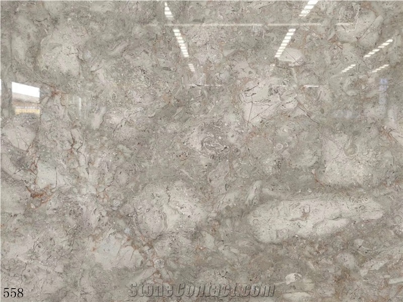 Shangri La Quartzite Grey Slab Tile In China Stone Market