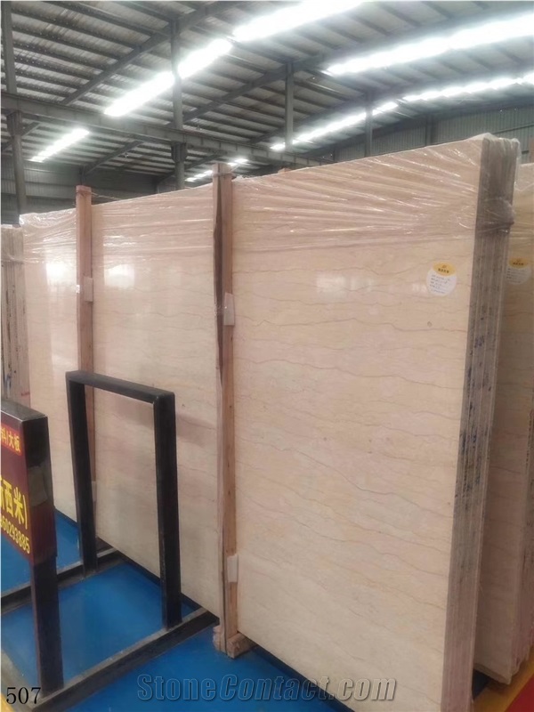 Turkey Asia Beige Golden Marble Slab In China Stone Market