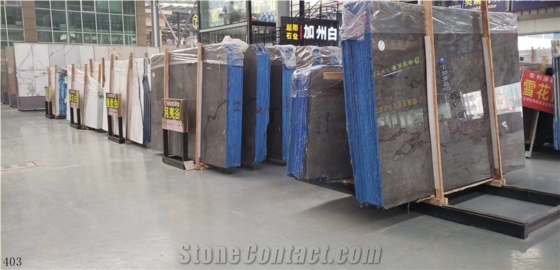 Turkey Moon Grey Marble Brown Valley In China Stone Market