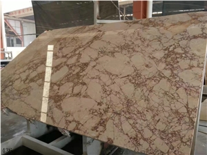 Turkey Rosalia Light Slab Tile Turkish Beige Marble
