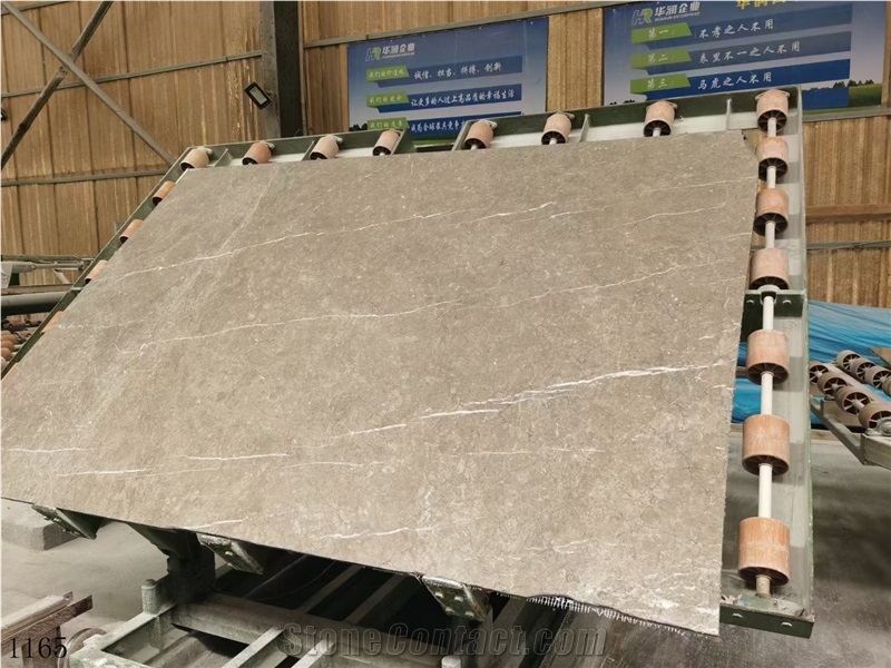 Turkey Silver Gray Shadow Pearl Marble In China Stone Market