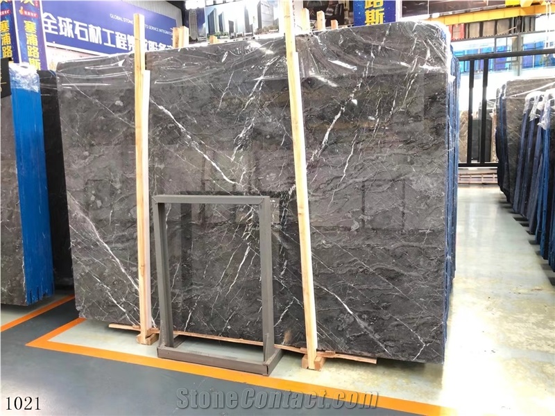 Turkey Star Afyon Grey Slab Marble In China Stone Market