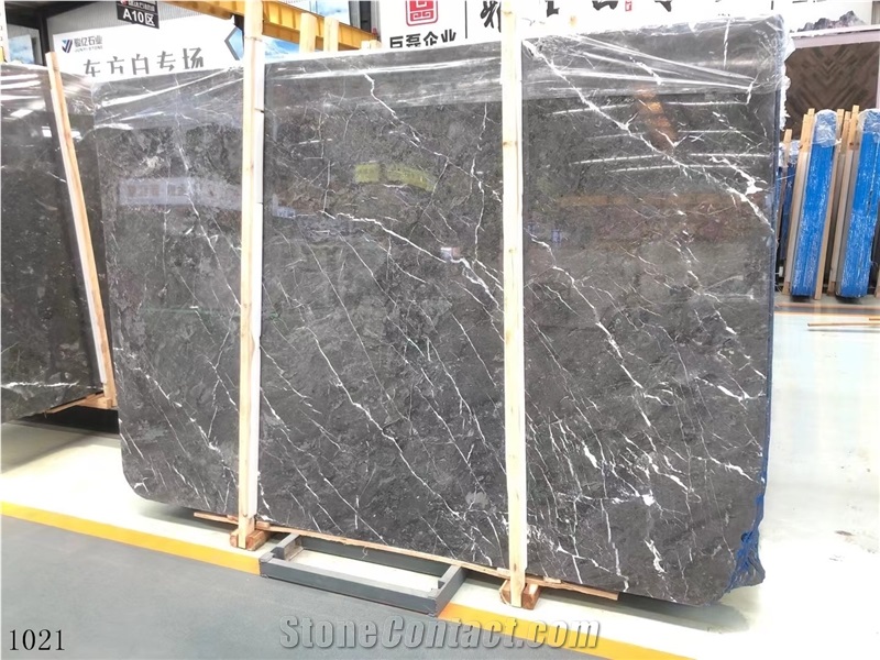 Turkey Star Afyon Grey Slab Marble In China Stone Market