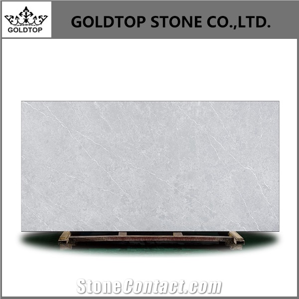 	Beauty Angle Ash Terrazo  Stone For Kitchen