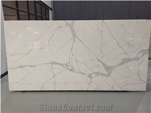 Calacatta White Quartz Slabs