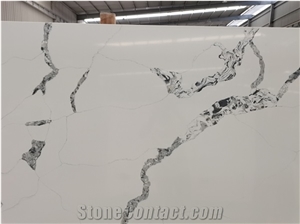 Quartz White Quartz High Quality Calacatta Countertop