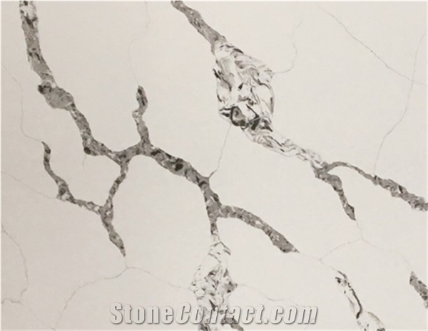 Quartz White Quartz High Quality Calacatta Countertop