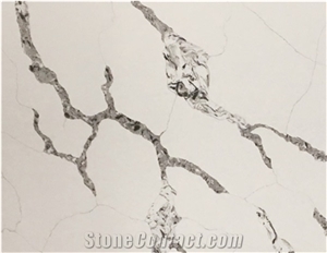 Quartz White Quartz High Quality Calacatta Countertop