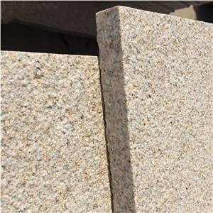 Bush Hammered Yellow Granite Tiles For Floor Wall Slab Tiles