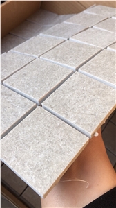 Cinderella Grey Marble Mosaic Tiles, Brushed Antique Mosaic