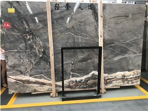 Italy Cloudy Grey Marble Tiles And Slabs For Decorative Wall