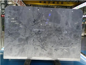 Silver Statuario Grey Marble Slab And Tile For Wall Cladding