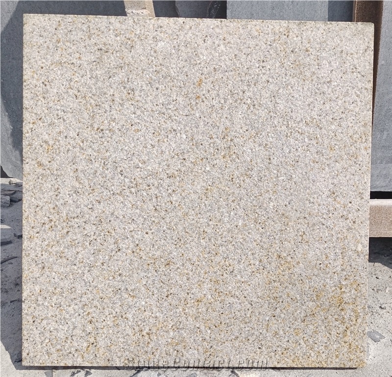 Sunset Beige Granite G682 Bush Hammered Wall Coping Stone