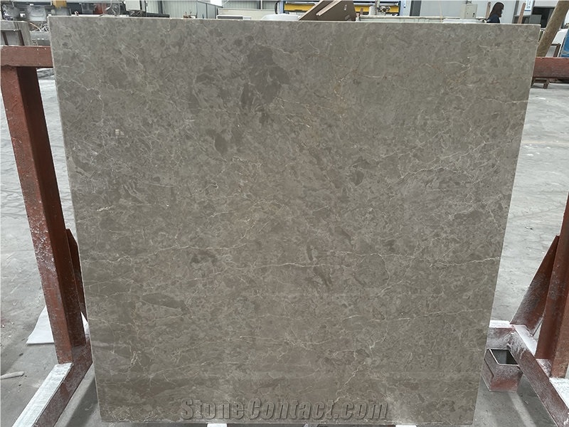 Ottoman Grey Marble Laminated Ceramic Tile For Floor Wall