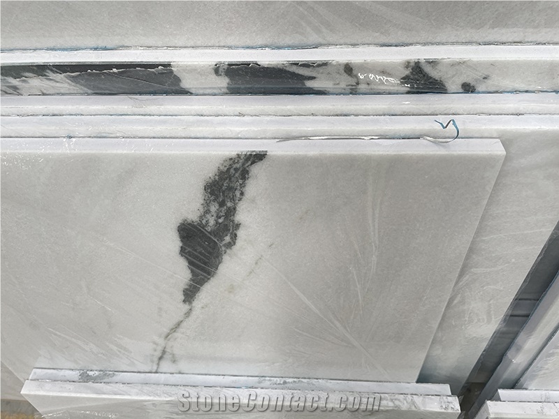 Panda White Marble PVC Aluminium Laminated Panels
