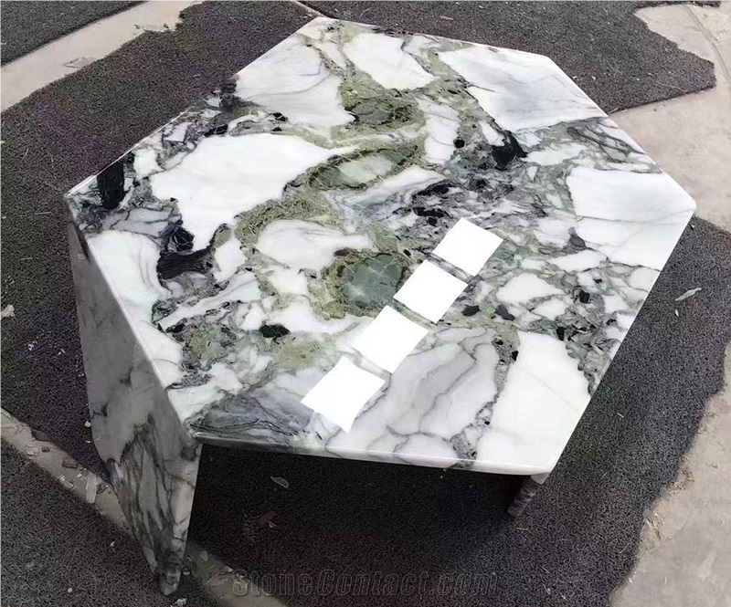 Design Cold Jade Green Marble Ice Green Marble Table Home